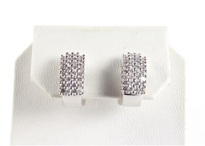 Brillant Ohrclips zus. ca. 1,00 ct - Schmuck und Uhren