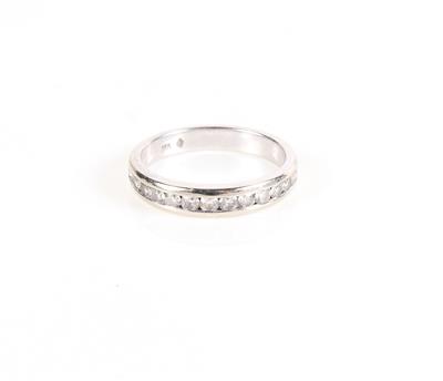 Brillant Ring zus. 0,50 ct (grav.) - Jewellery and watches