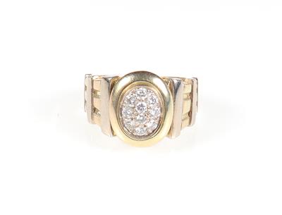 Brillant Ring zus. ca.0,40 ct - Schmuck und Uhren