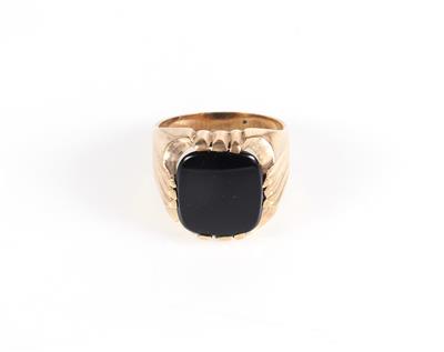 Onyx Herrenring - Jewellery and watches