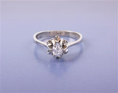 Brillantsolitär ca. 0,20 ct - Schmuck und Uhren