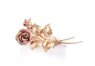 Brosche "Wiener Rose" - Schmuck und Uhren