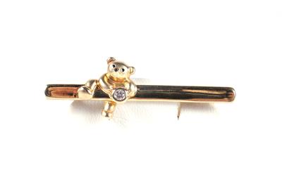 Stabbrosche "Teddybär" - Jewellery and watches