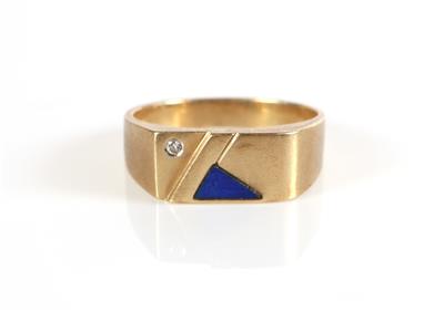 Brillant Lapis Lazuli (beh.) Ring - Schmuck und Uhren