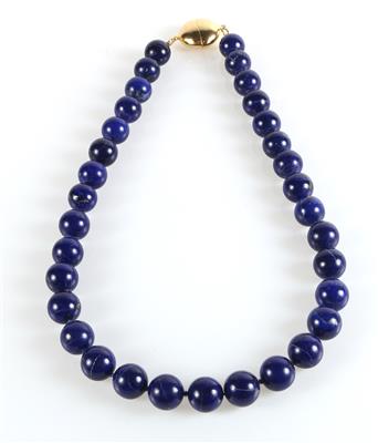 Lapis Lazuli (beh.) Halskette - Klenoty a náramkové