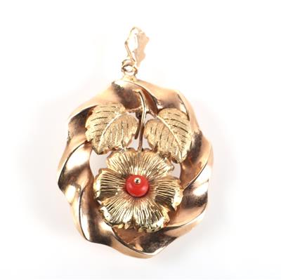 Anhänger "Blume" - Schmuck und Uhren