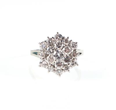 Brillant Damenring zus. ca. 1,40 ct - Schmuck und Uhren