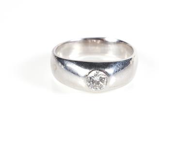 Brillant Ring ca. 0,50 ct - Jewellery and watches