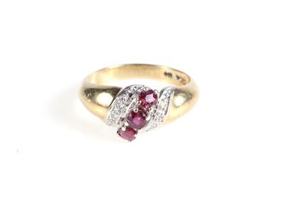 Rubin Diamant Damenring - Gioielli e orologi