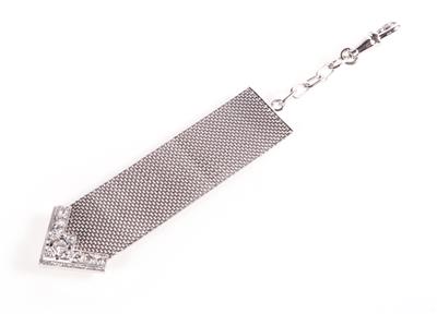 Brillant Chatelaine zus. ca. 0,55 ct - Schmuck und Uhren