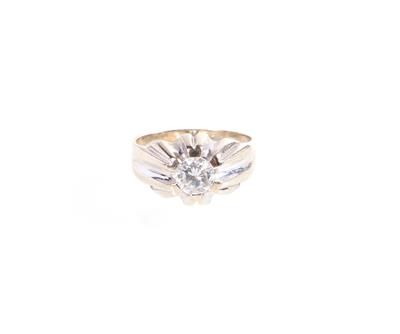 Brillantsolitär ca. 0,65 ct - Jewellery and watches