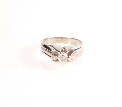 Brillant Ring ca. 0,35 ct - Jewellery and watches