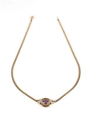 Amethyst Diamant Collier - Gioielli e orologi