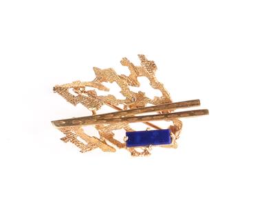 Lapis Lazuli Brosche - Jewellery and watches
