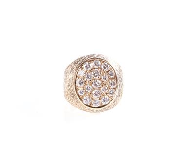 Brillant Ring zus. ca. 0,85 ct - Jewellery and watches