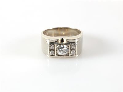 Altschliffdiamant Ring zus. ca. 0,50 ct - Gioielli e orologi