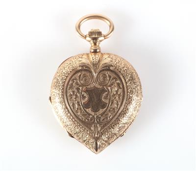 Damentaschenuhr Monnard "Herz" - Jewellery and watches
