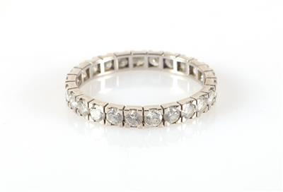 Brillant Memory Ring zus. ca. 1,00 ct - Jewellery and watches