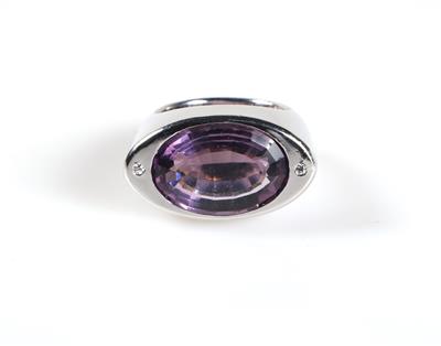 Moderner Amethyst Damenring ca.12,50 ct - Klenoty a náramkové