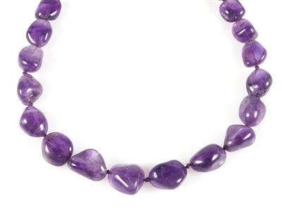 Amethyst Halskette - Schmuck und Uhren