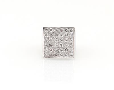 Brillantring zus. ca. 2,10 ct - Klenoty a náramkové