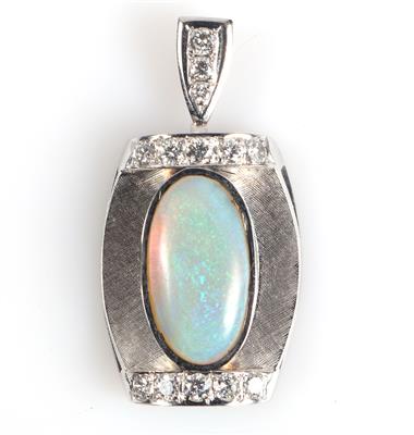 Opal Brillant Anhänger - Schmuck und Uhren