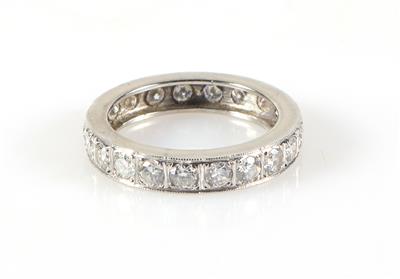 Brillant Memory Ring zus. ca. 2,00 ct - Schmuck und Uhren