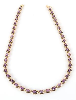 Amethyst Collier - Schmuck und Uhren