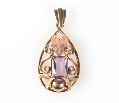 Amethyst Anhänger - Schmuck und Uhren