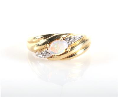 Opal Diamant Damenring - Gioielli e orologi