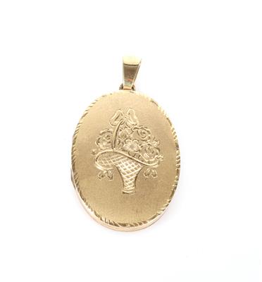 Medaillon "Blumenkorb" - Jewellery