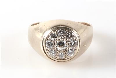 Brillant Ring zus. ca.0,65 ct - Jewellery and watches