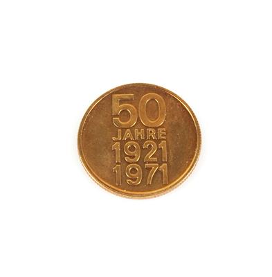 Medaille "50 Jahre Wiener Internationale Messe" - Klenoty a náramkové