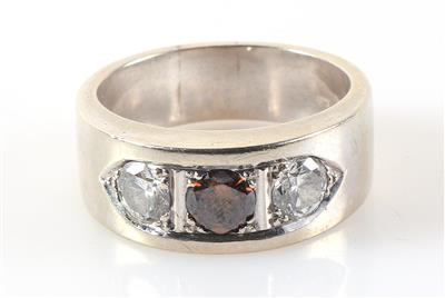 Brillant Ring zus. 1,48 ct (grav.) - Jewellery and watches