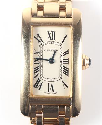 Cartier Tank Americaine - Schmuck und Uhren Weihnachtsauktion