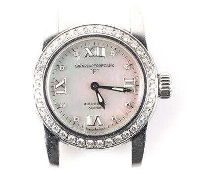 "Girard Perregaux" mit Brillanten und Achtkantdiamanten zus. ca. 1,00 ct - Jewellery and watches