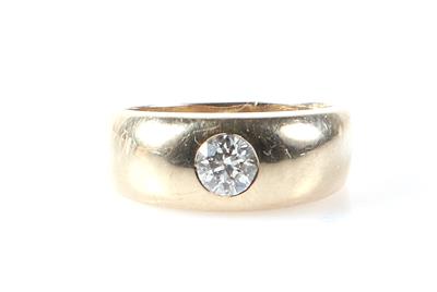 Brillant Ring ca. 0,40 ct - Jewellery and watches