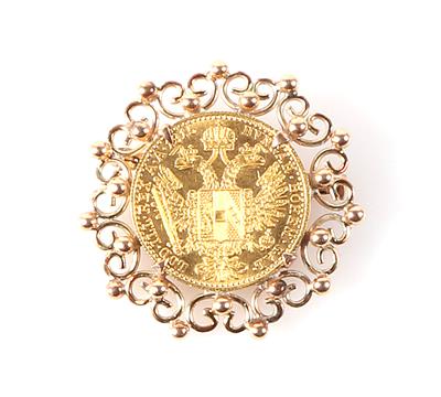 Münzbrosche - Jewellery and watches