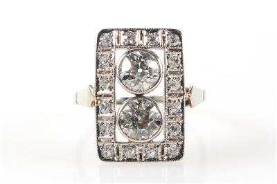 Brillant/Diamant Damenring zus. ca. 1,30 ct - Gioielli e orologi