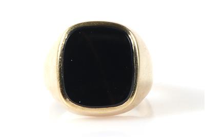 Onyx Ring - Schmuck und Uhren