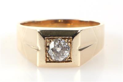 Brillantsolitär ca. 0,45 ct - Jewellery and watches