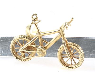 Anhänger "Mountainbike" - Schmuck und Uhren