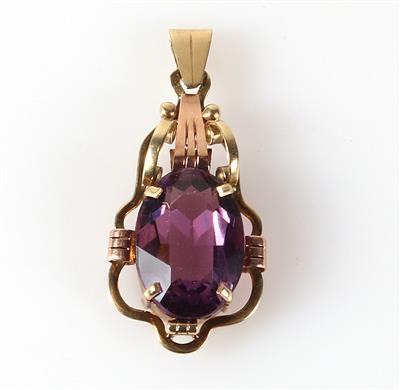 Amethyst Anhänger - Schmuck und Uhren