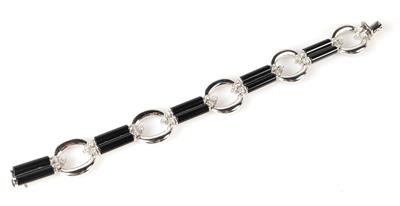 Brillant Onyx Armband - Schmuck und Uhren