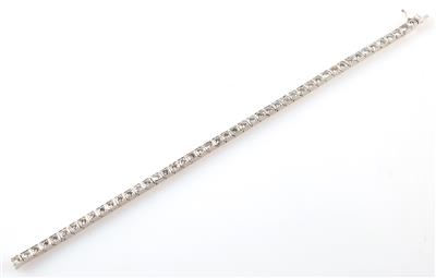 Brillantarmband zus. ca. 1,80 ct - Klenoty a náramkové