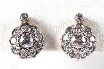 Diamantohrschrauben zus. ca. 1,60 ct - Jewellery and watches
