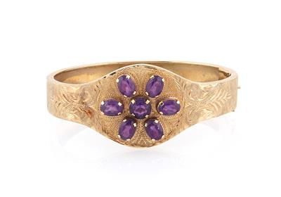 Amethyst Armspange - Schmuck und Uhren