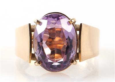 Amethyst Damenring - Schmuck und Uhren