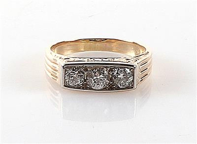 Brillant Ring zus. ca.0,70 ct - Klenoty a Hodinky