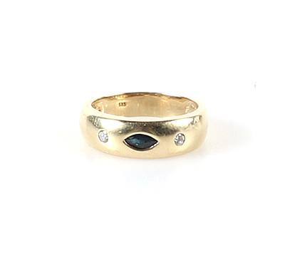 Saphir Ring - Schmuck und Uhren